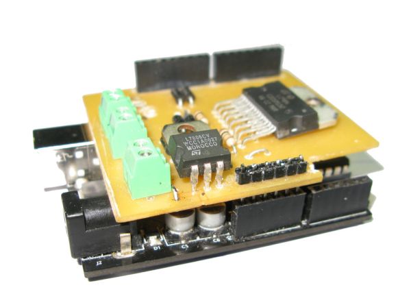 Diy Arduino Motor Shield