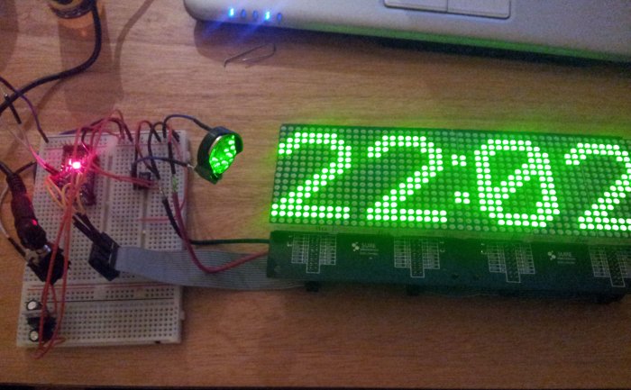 Arduino Pong Clock