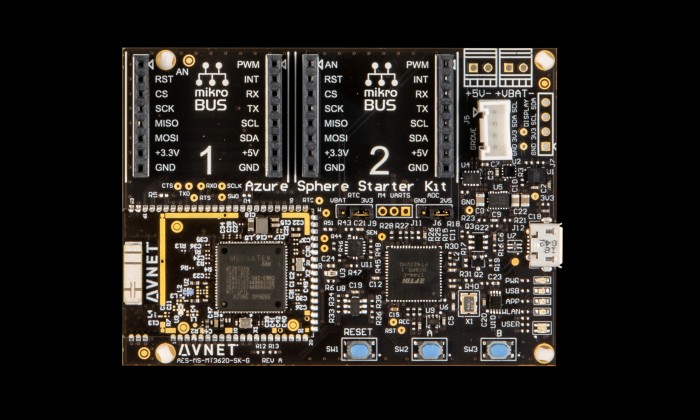 Azure Sphere Mt3620 Starter Kit for Creating Secured Iot Edge Devices