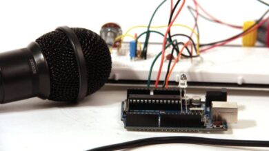 Photo of Audio Input using an Arduino Board
