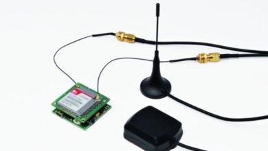 Photo of Localizer with SIM908 module using Arduino