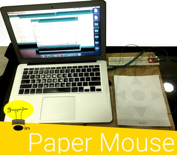 Arduino Based USB Paper Gesture Mouse