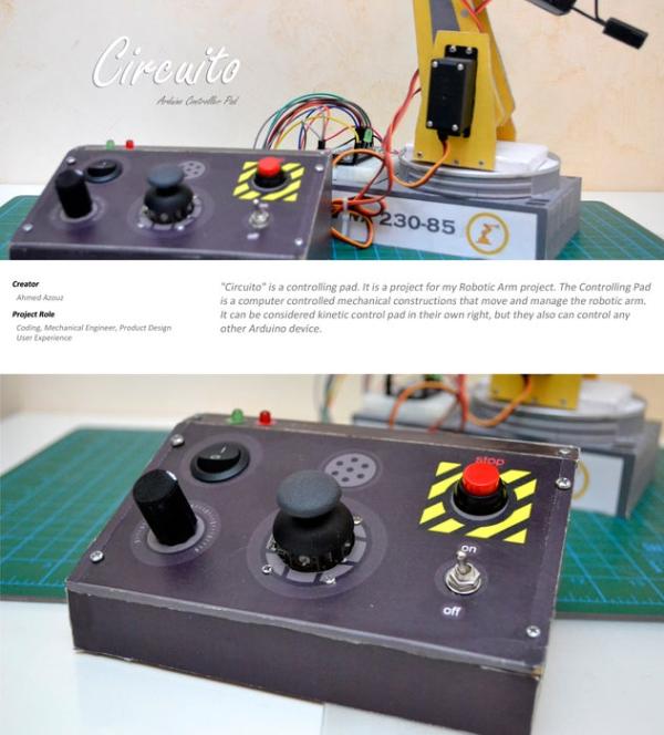 Circuito Arduino Controller Pad