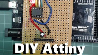 Photo of DIY Attiny Programming Shield
