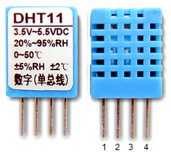 Humidity sensor using 8051