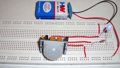 Photo of PIR Sensor Based Motion Detector/Sensor Circuit