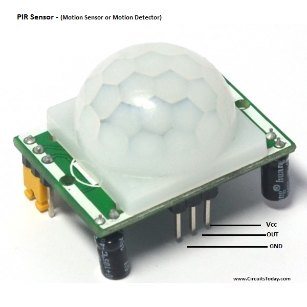 Interfacing PIR Sensor to Arduino – Connect Motion Sensor/Detector to Arduino
