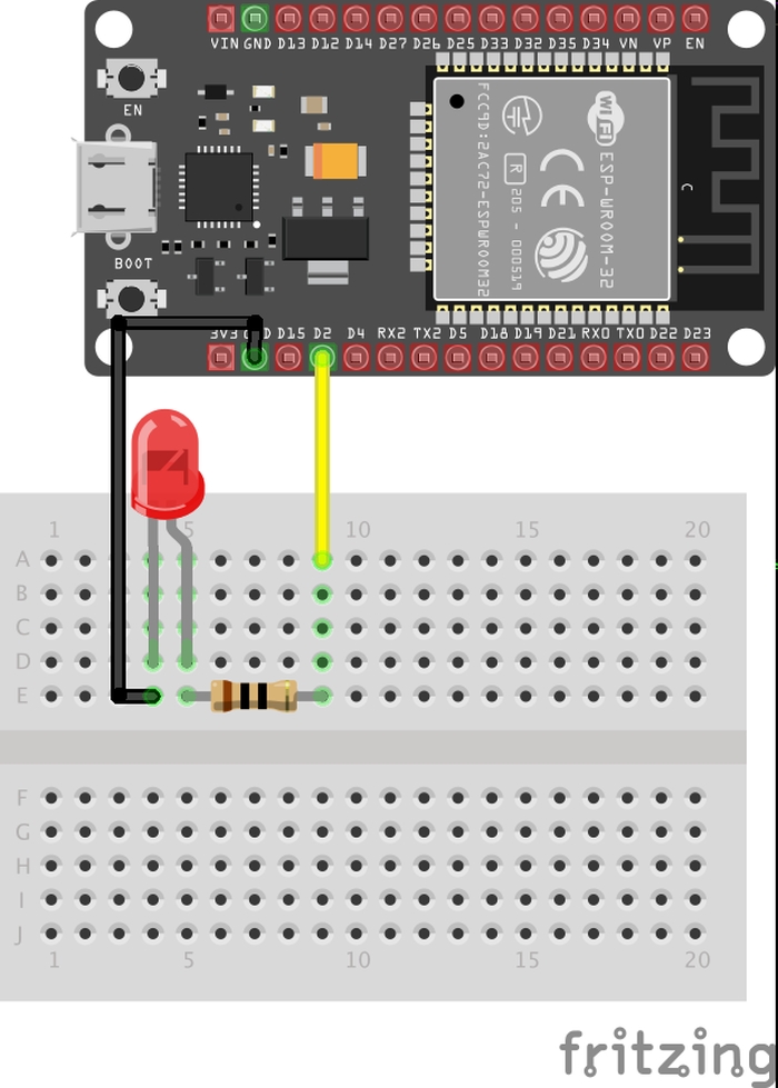 Schematic Getting Started With Esp32