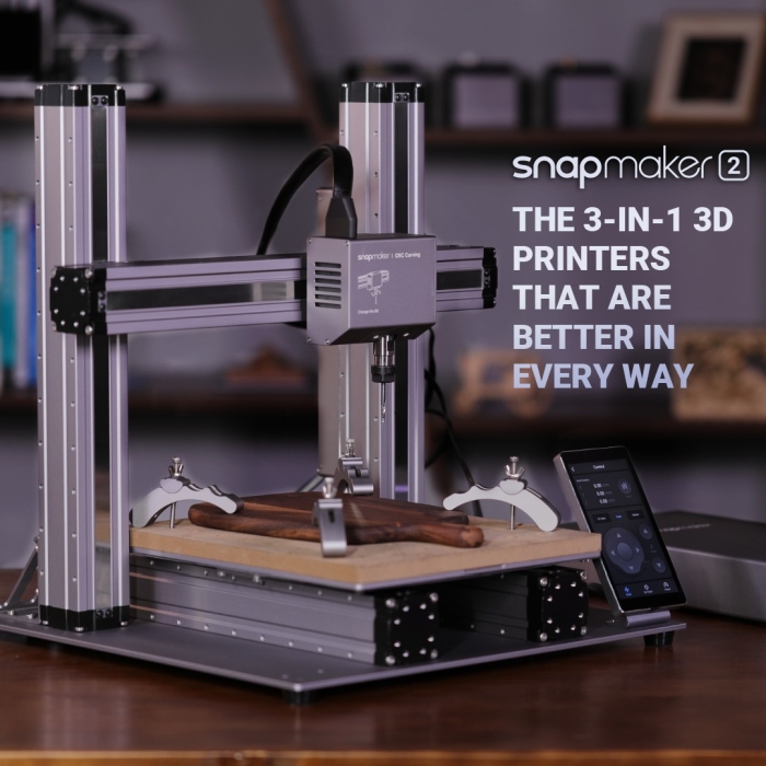 Snapmaker 2.0 3d Printer: Fastest Ever Project to Reach $1m on Kickstarter!