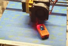 Photo of 3D Print Bed Leveling Tool Using M5StickC