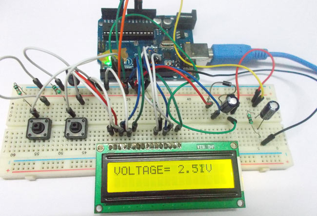 Variable Power Supply By Arduino Uno
