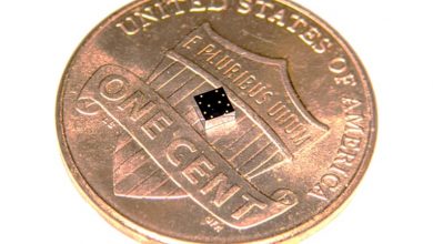 Photo of Compact Non-invasive Sensor Chip Developed to Record Multiple Heart and Lung Signals