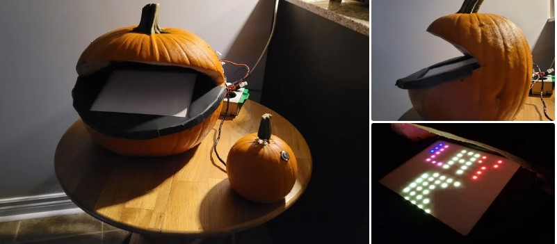 Make a Pumpkin Into a Pacman-Playing Game Console!
