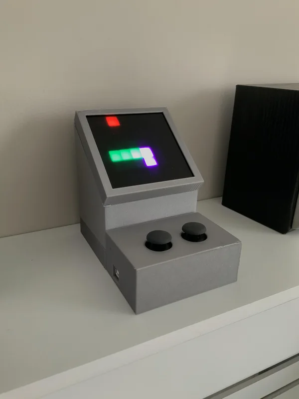 Step 6 Complete Arduino-based 3D-printed Battery-powered Mini Retro Arcade Machine