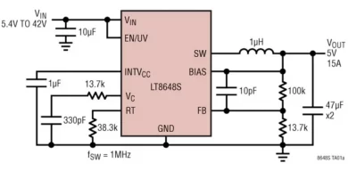 Photo of 42v, 15a Synchronous Step-down Dc-dc Regulator