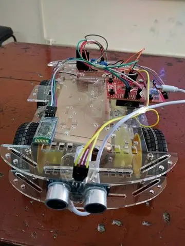 Step 1 BT Based Voice_Remote Controlled Car Using TIVA MC