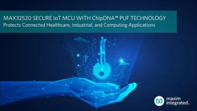 Photo of Maxim Integrated Releases Secure Iot Microcontroller With Chipdna Puf Key Protection Technology