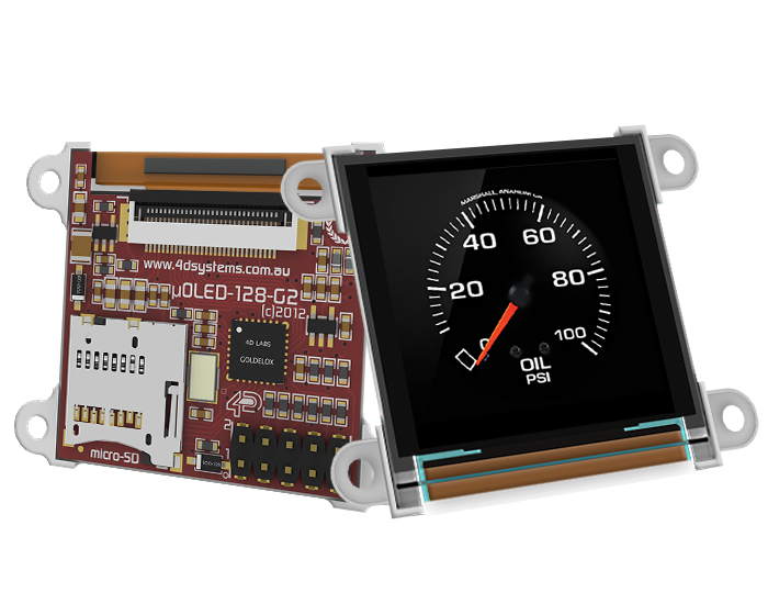 Uoled-128-g2 – 1.5″ Smart Micro Oled Display